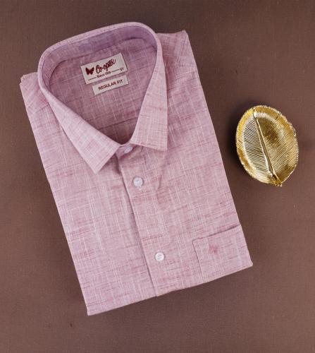 PL COTTON PLAIN SLUB READYMADE SHIRTS 42 FS